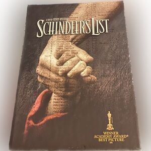 Schindler's List 1993 DVD Video a Film by Steven Spielberg